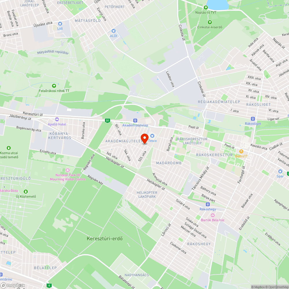 Gondatlan munka és az eredmény bejelentés helye