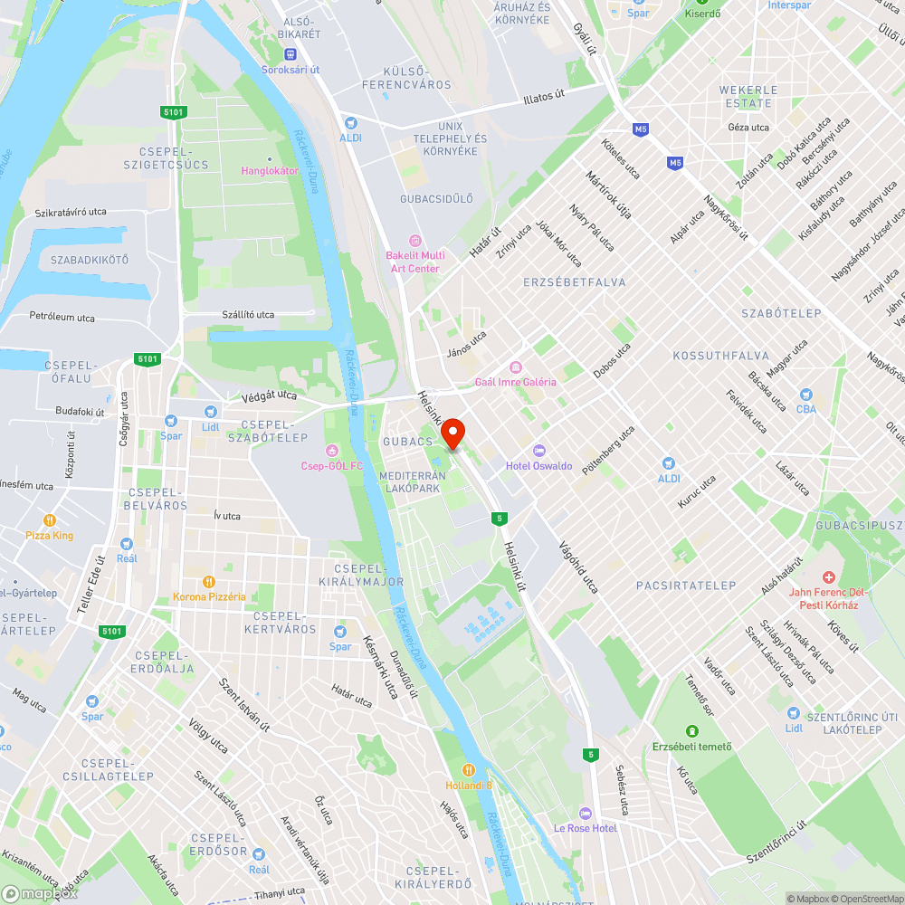 Beszakadt csatornafedél bejelentés helye