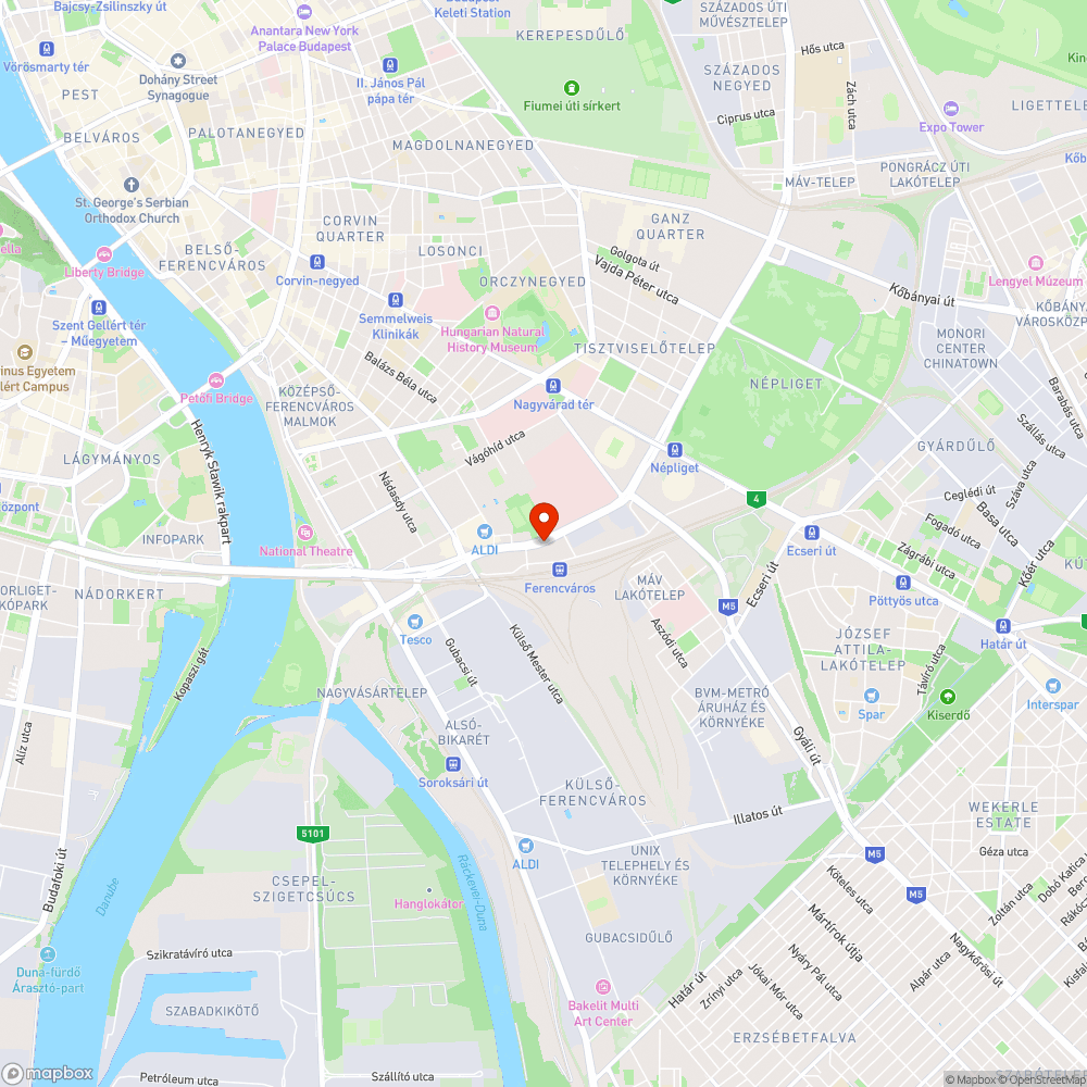 Darabjaira hulló kerékpárút bejelentés helye