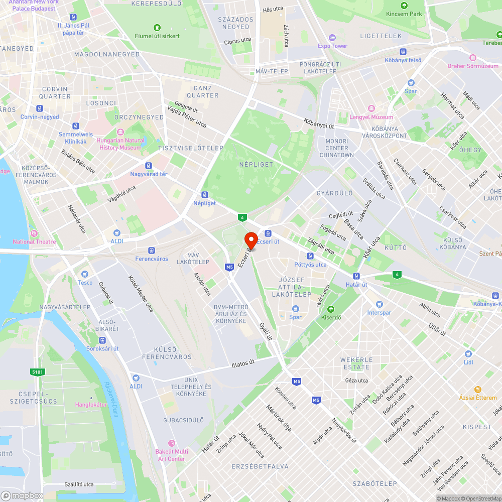 Elhagyott műanyag útakadály bejelentés helye