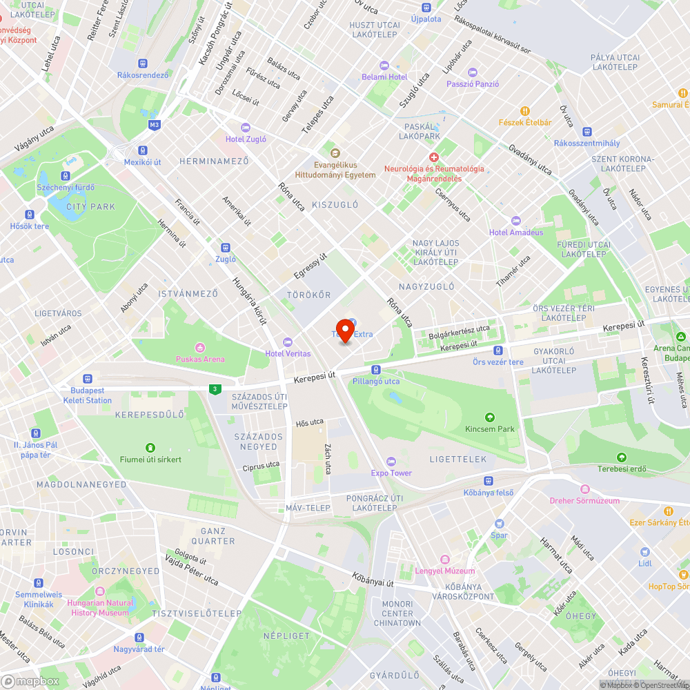 Kátyú a Bíbor utcában (9-szám előtt) bejelentés helye