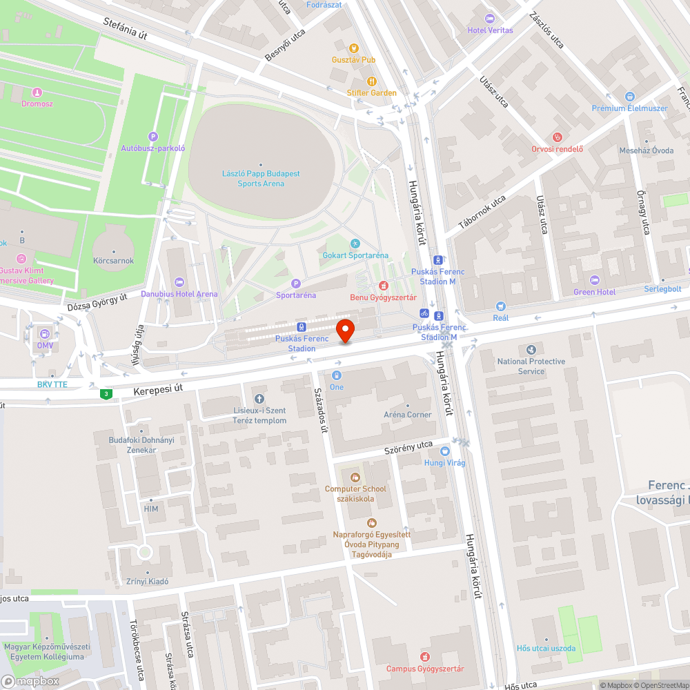 Zöldterületen parkolás bejelentés helye