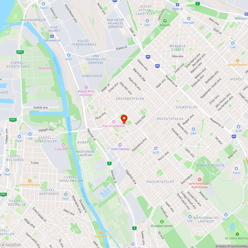 Nem világító lámpa - Török Flóris utca bejelentés helye