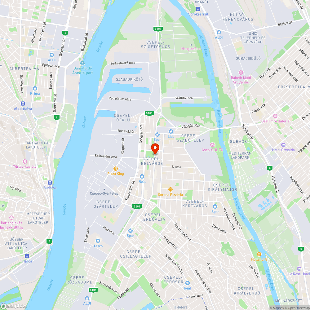 Nem világító lámpa - Kossuth Lajos utca bejelentés helye