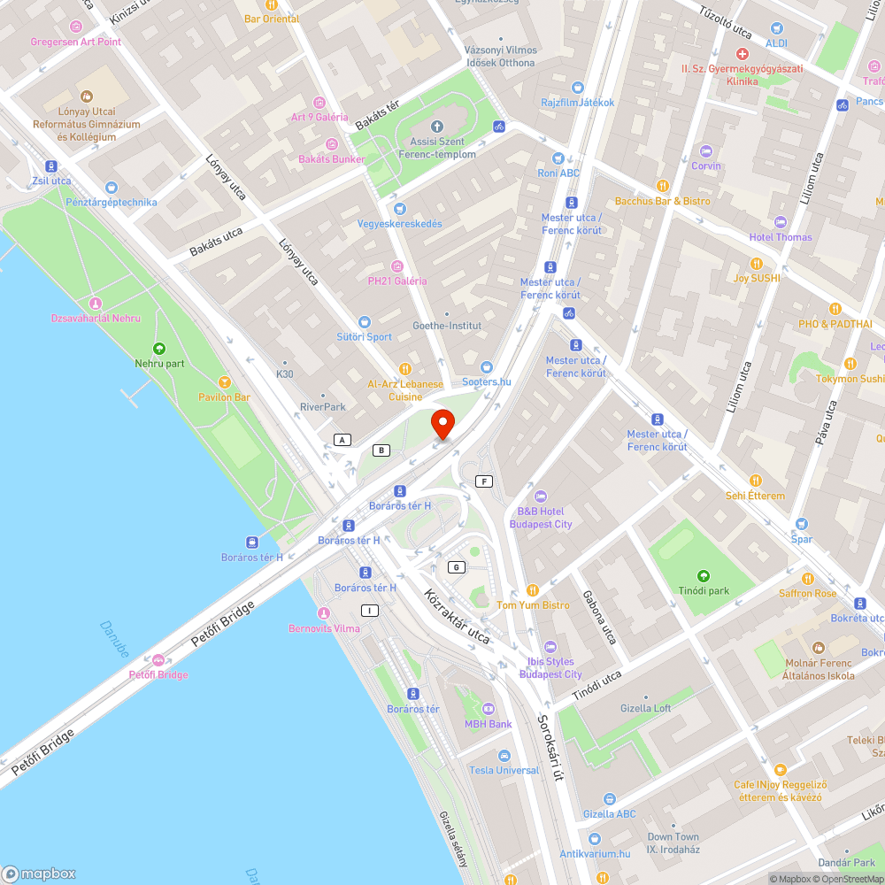 Petőfi híd pesti oldalán nincsen rámpa a lépcsőnél bejelentés helye