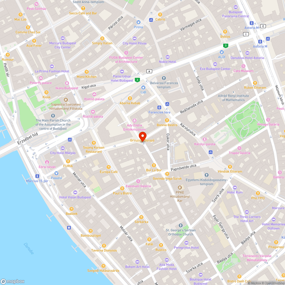 Alacsonyan elhelyezett tábla bejelentés helye