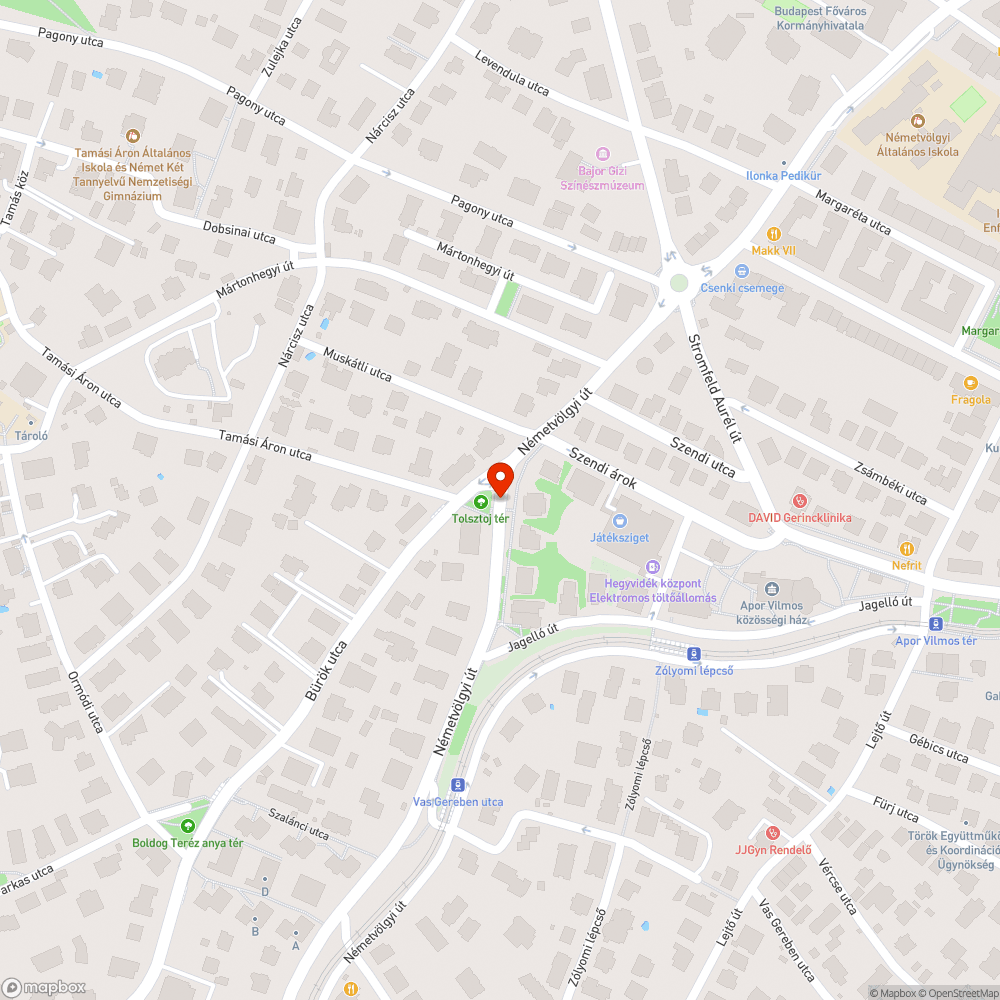 Hiányzó gyalogátkelő felfestések bejelentés helye