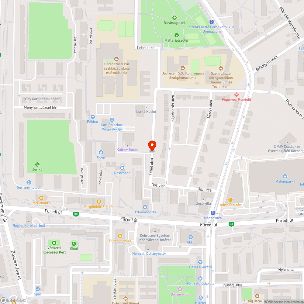 Lehel utcai szemét bejelentés helye