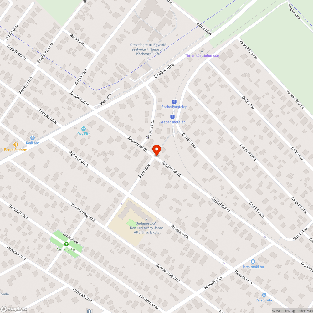 Graffitis elektromos doboz bejelentés helye