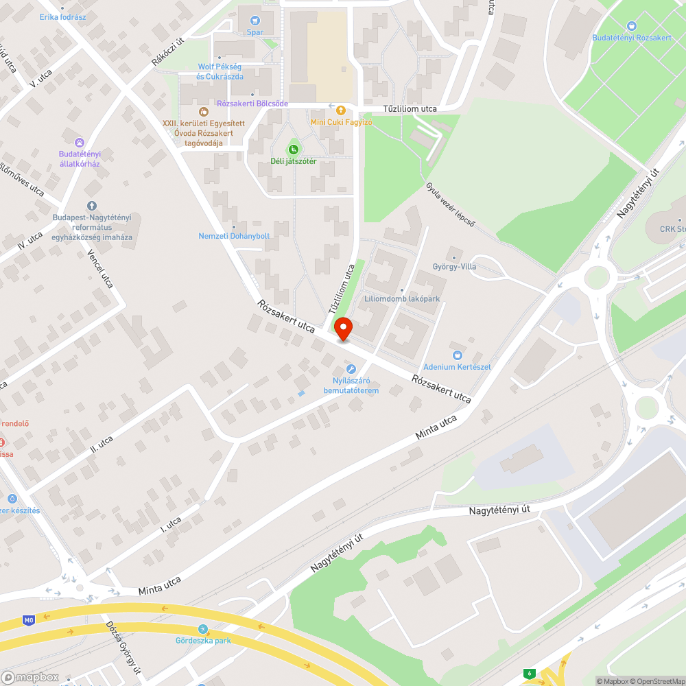 Földhiány bejelentés helye