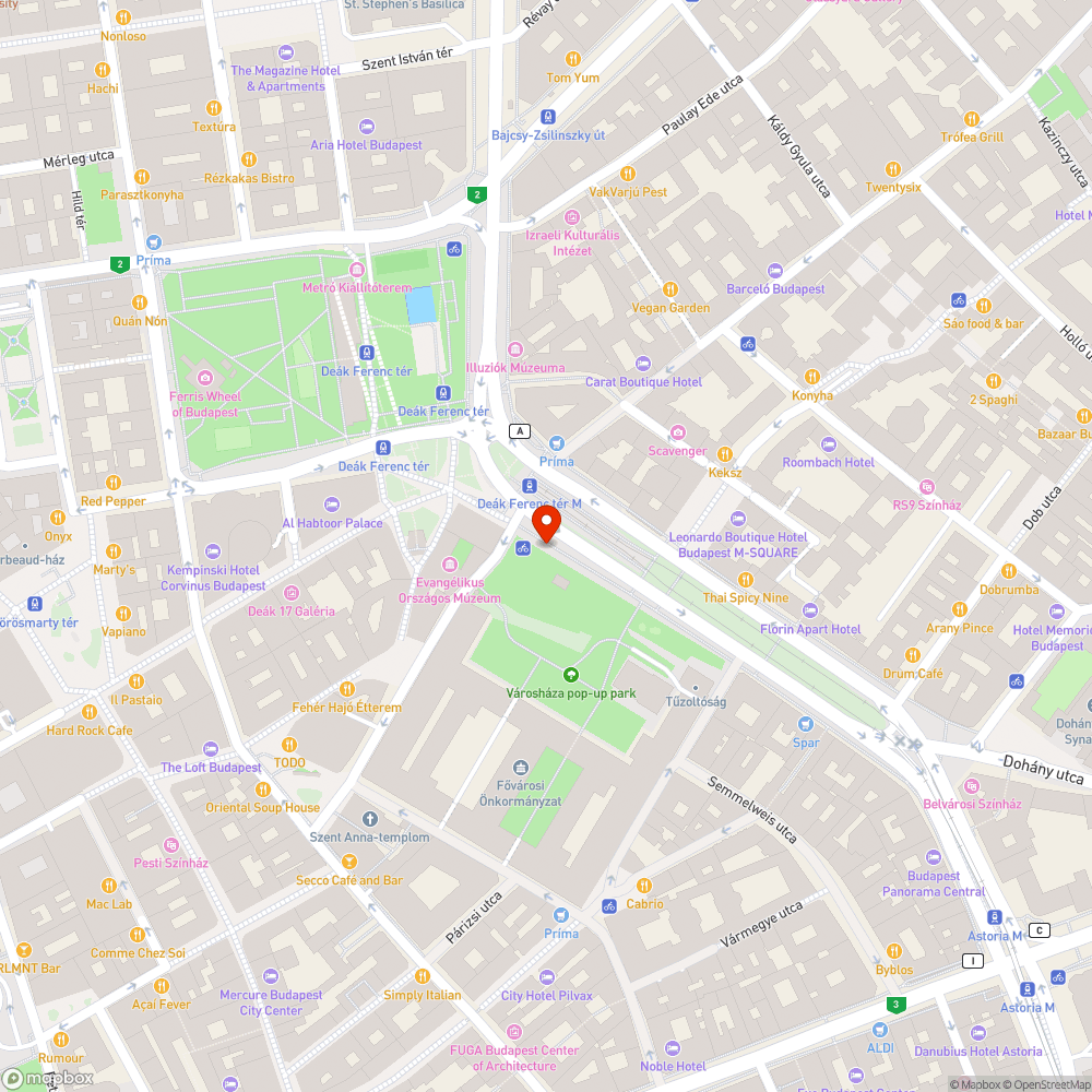 Nem működő nyilvános WC bejelentés helye