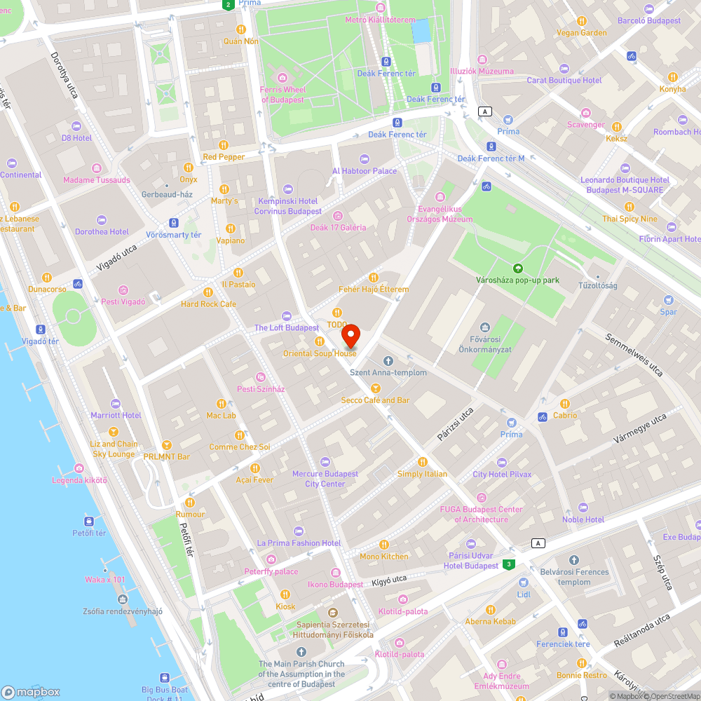 Kopott pad bejelentés helye