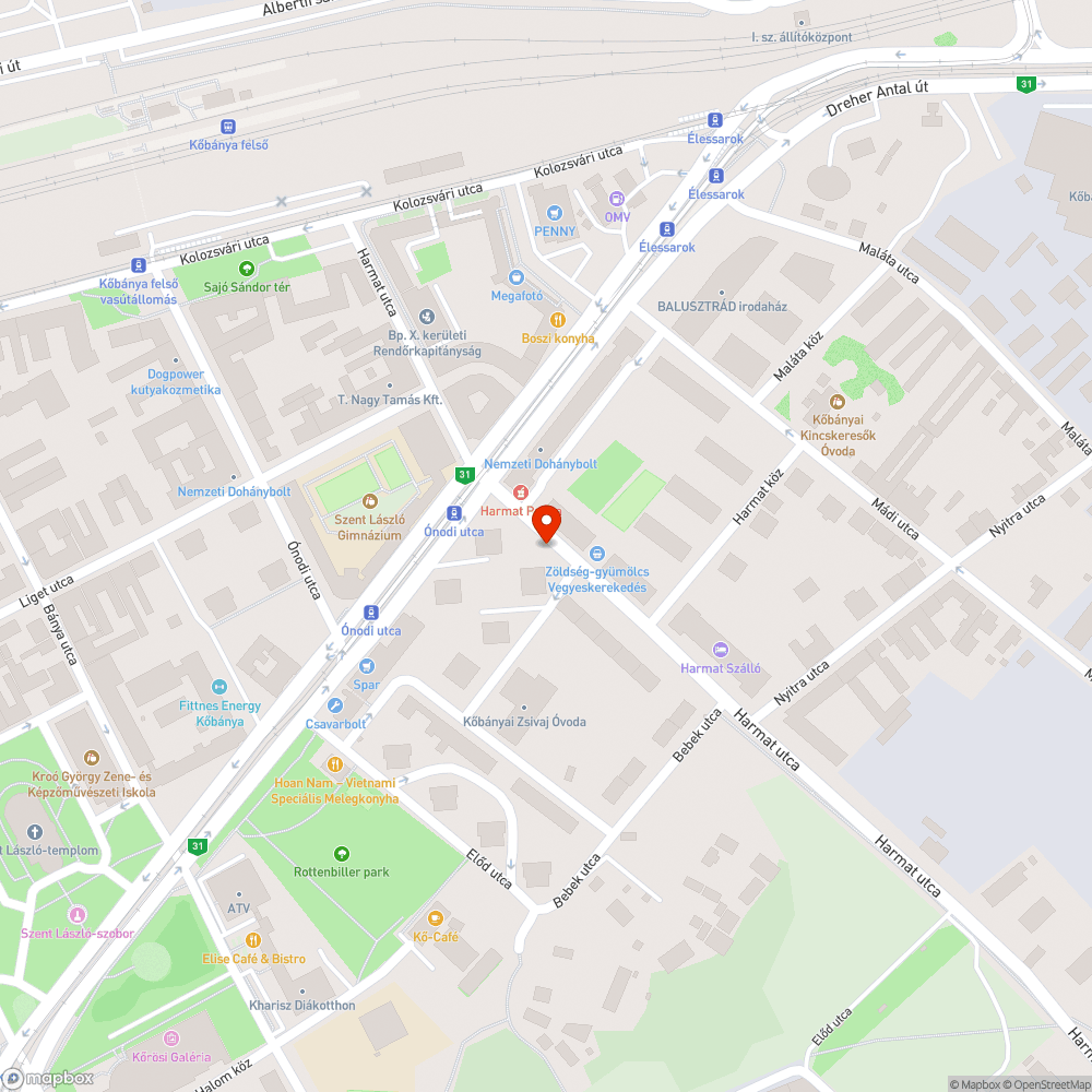 Kiszáradt bokrok bejelentés helye