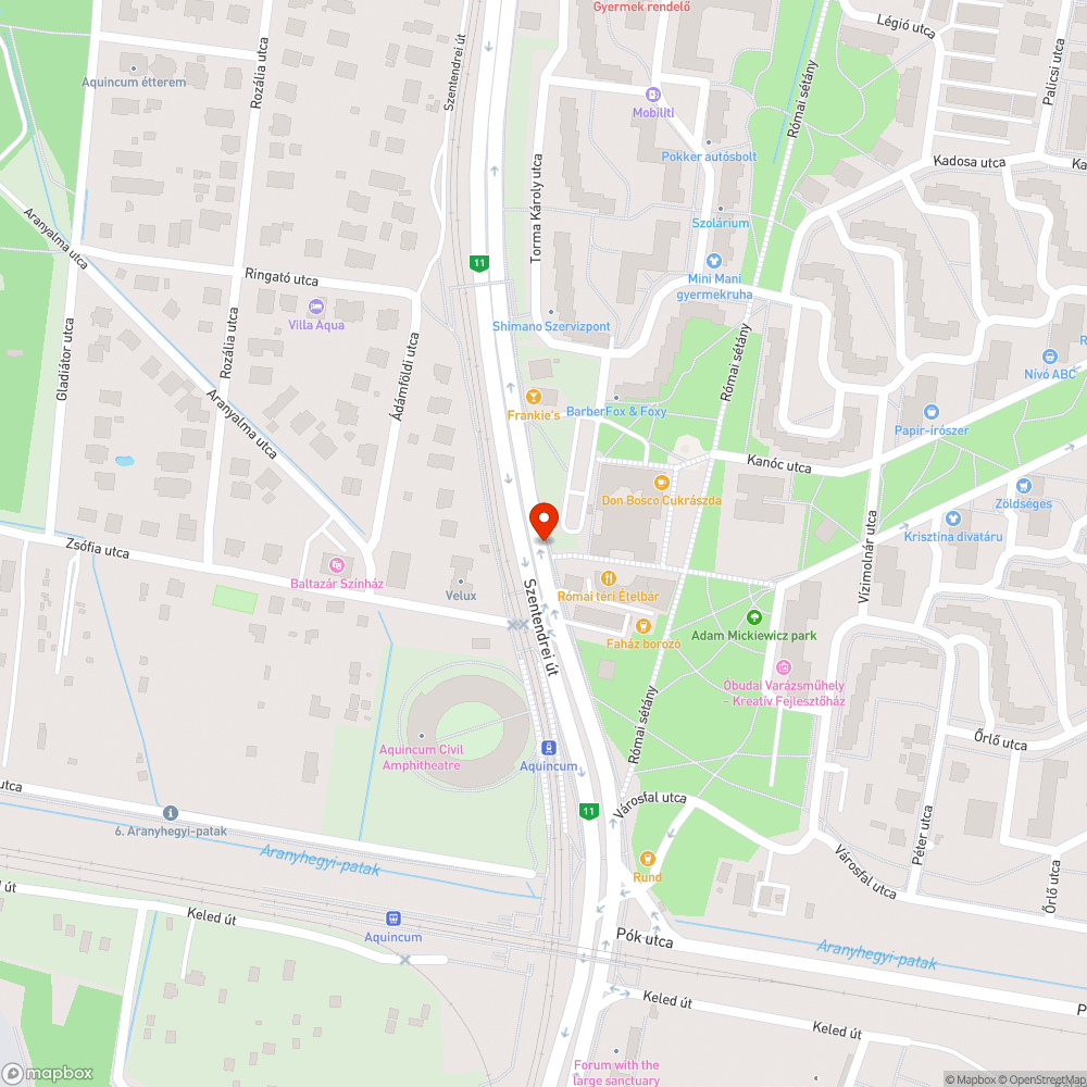 Elmozdított behajtásgátló bejelentés helye