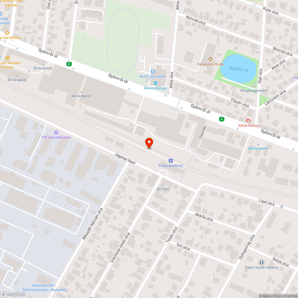 A pad ülő részéről hiányzik egy léc bejelentés helye