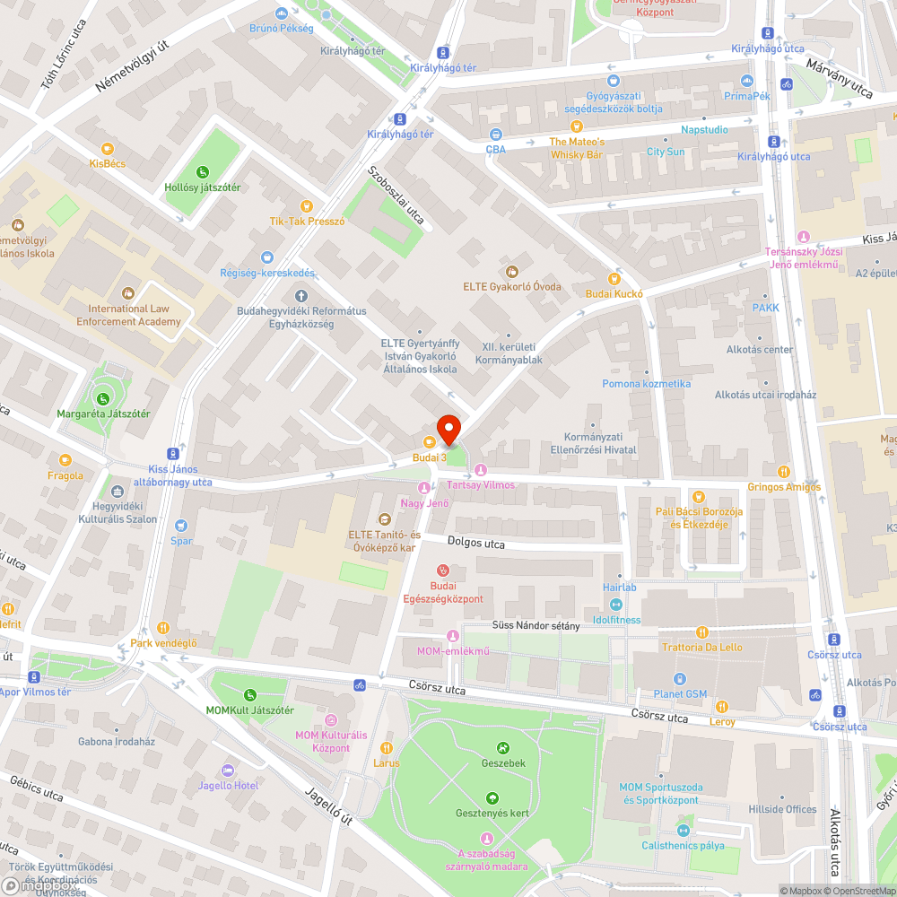 Parkolási anomália a mozgáskorlátozott parkolóhelyen bejelentés helye