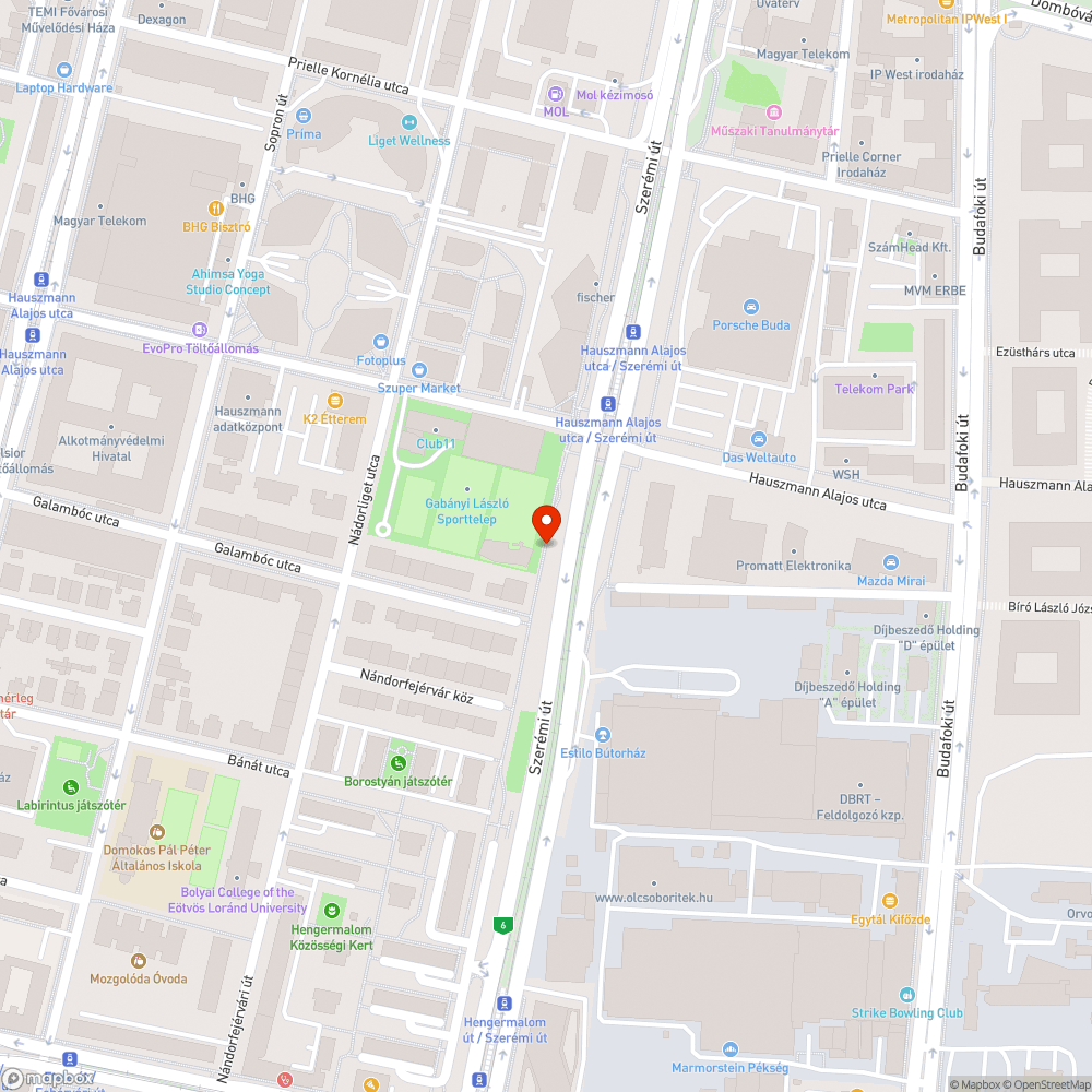 Megnőtt a sövény bejelentés helye