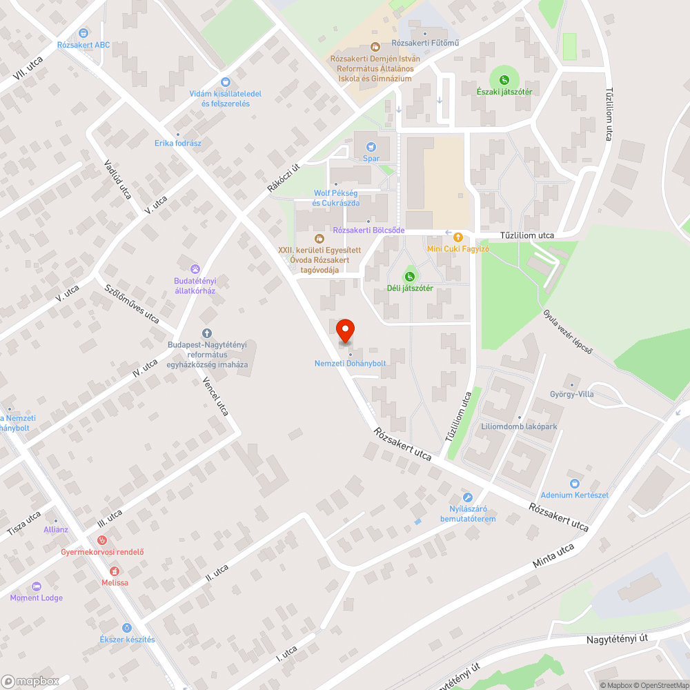 Őszről maradt avar, faágak bejelentés helye