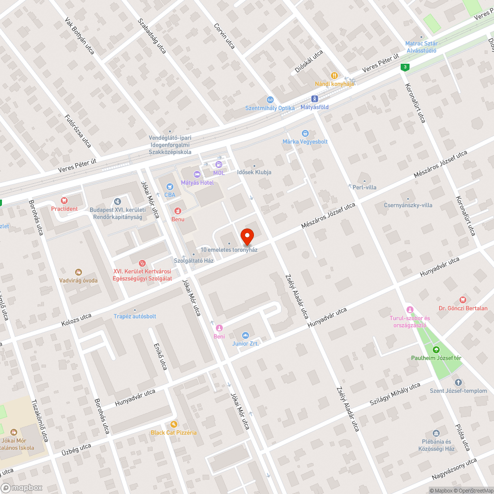 Járdán parkolás bejelentés helye