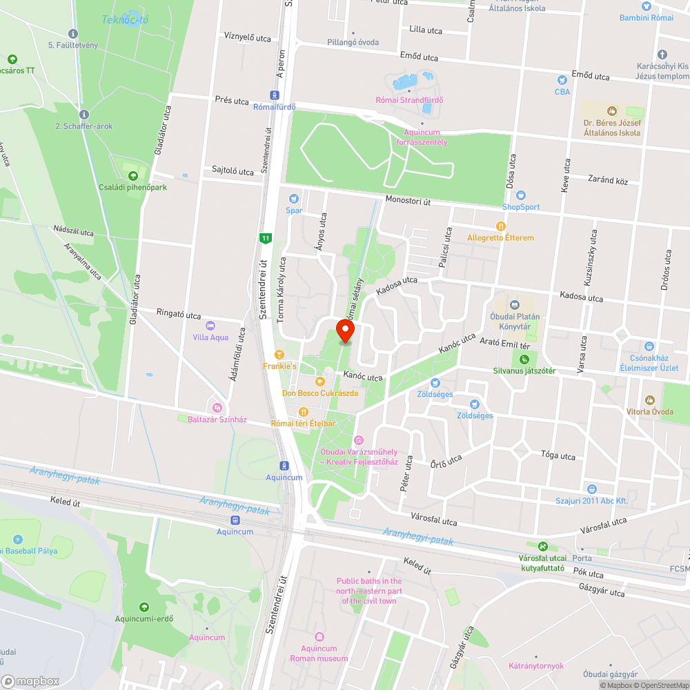 Kiszáradt fa bejelentés helye