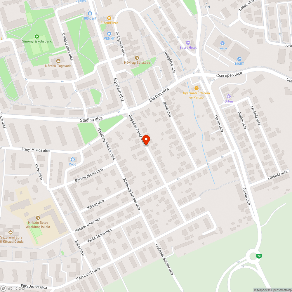 Szabálytalan parkolás bejelentés helye