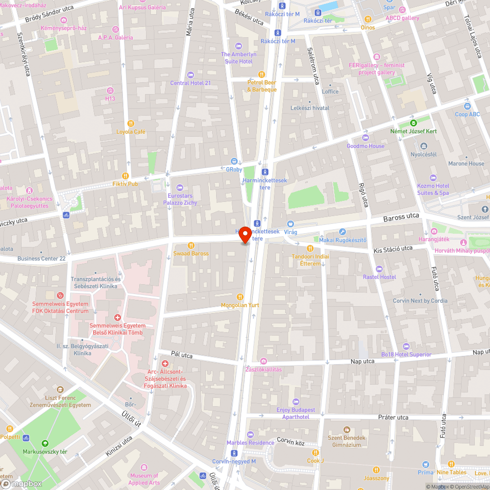 Balesetveszélyes poller bejelentés helye