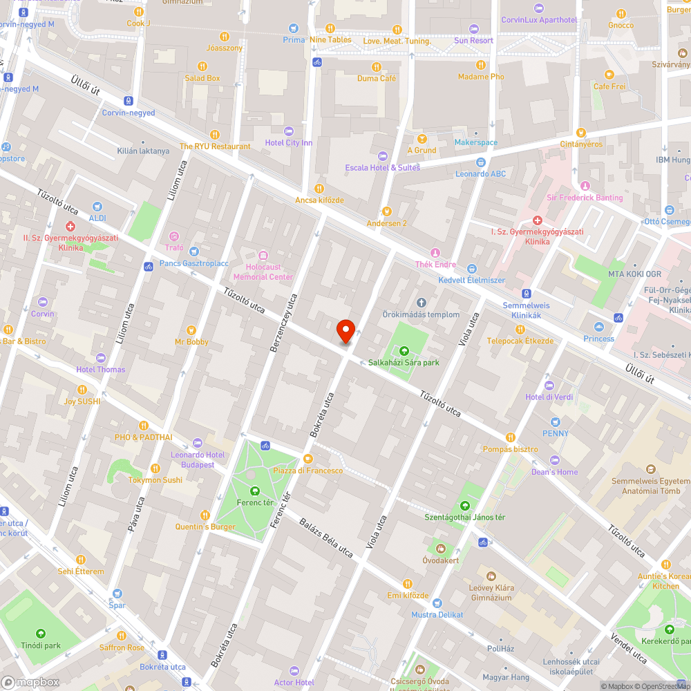 gumi bejelentés helye