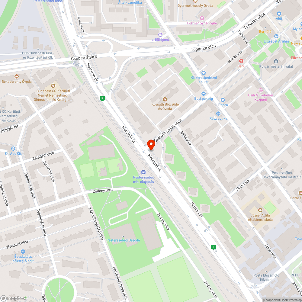 Nem működő visszajelzés bejelentés helye