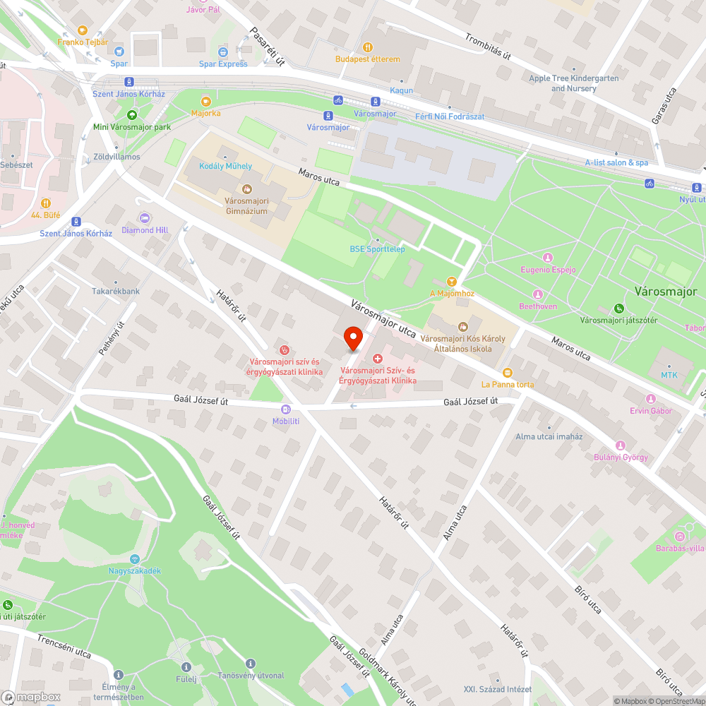 Acsády Ignác elhagyott autója bejelentés helye