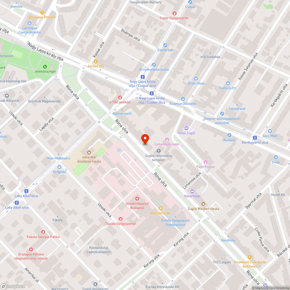 Elhagyott autó bejelentés helye