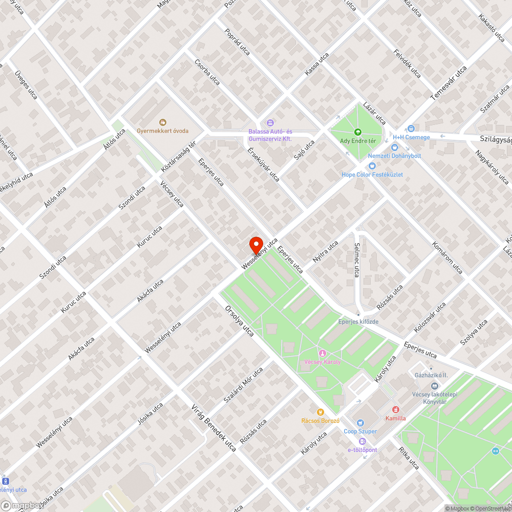 Problémás tábla bejelentés helye