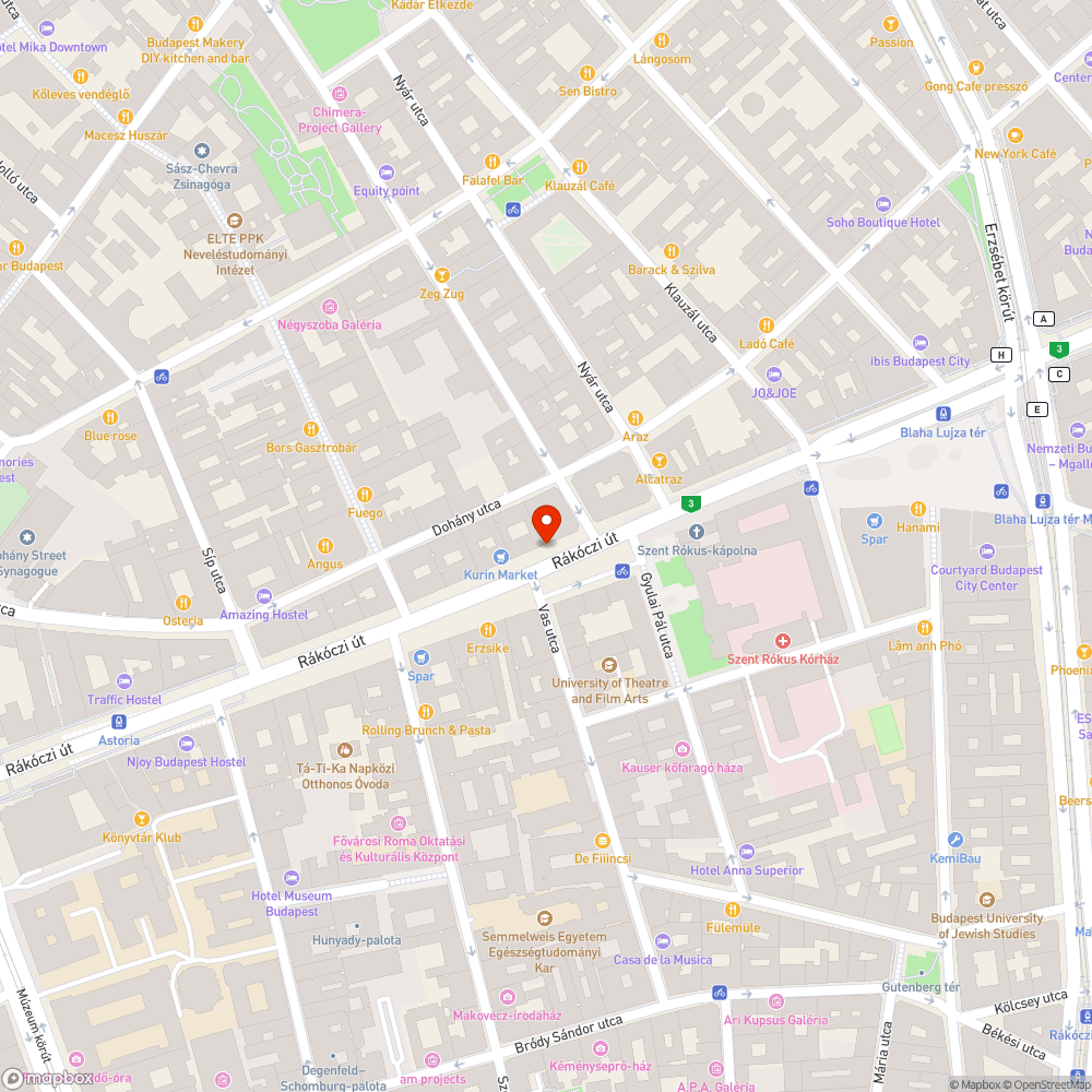 Összefirkált telefonfülke bejelentés helye