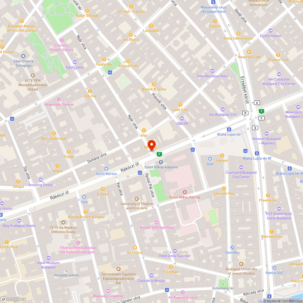 Hiányzó szemetes bejelentés helye