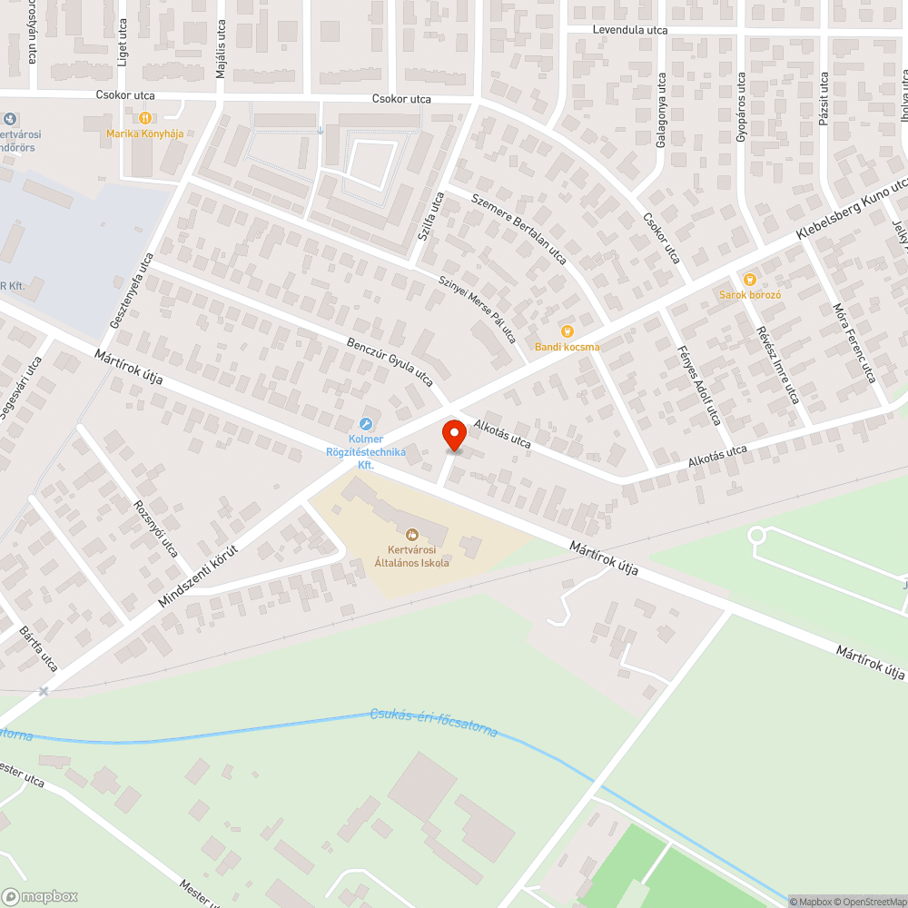 Fölösleges egyirányúsítás a Műkertvárosban bejelentés helye