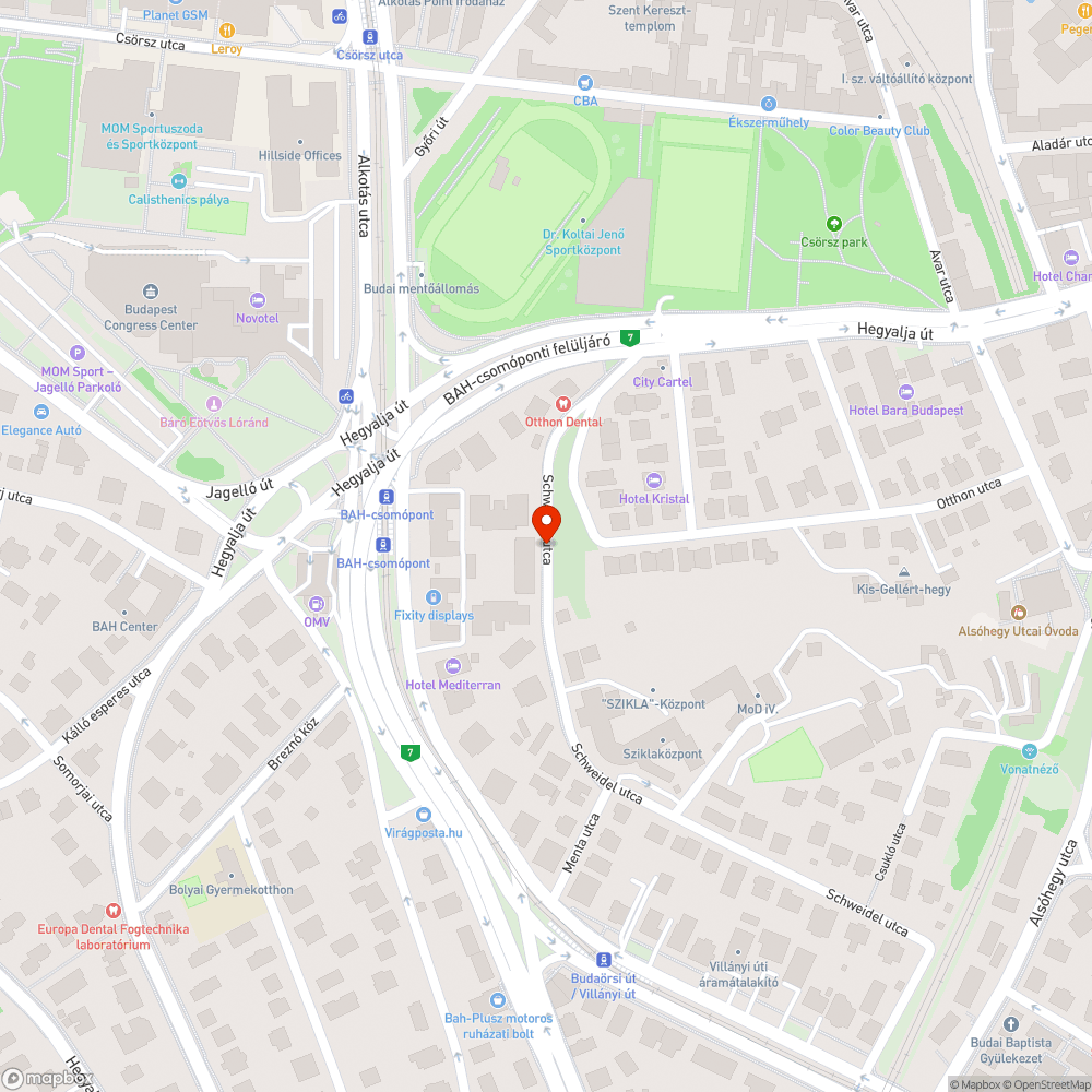 Rendszám nélküli autó bejelentés helye