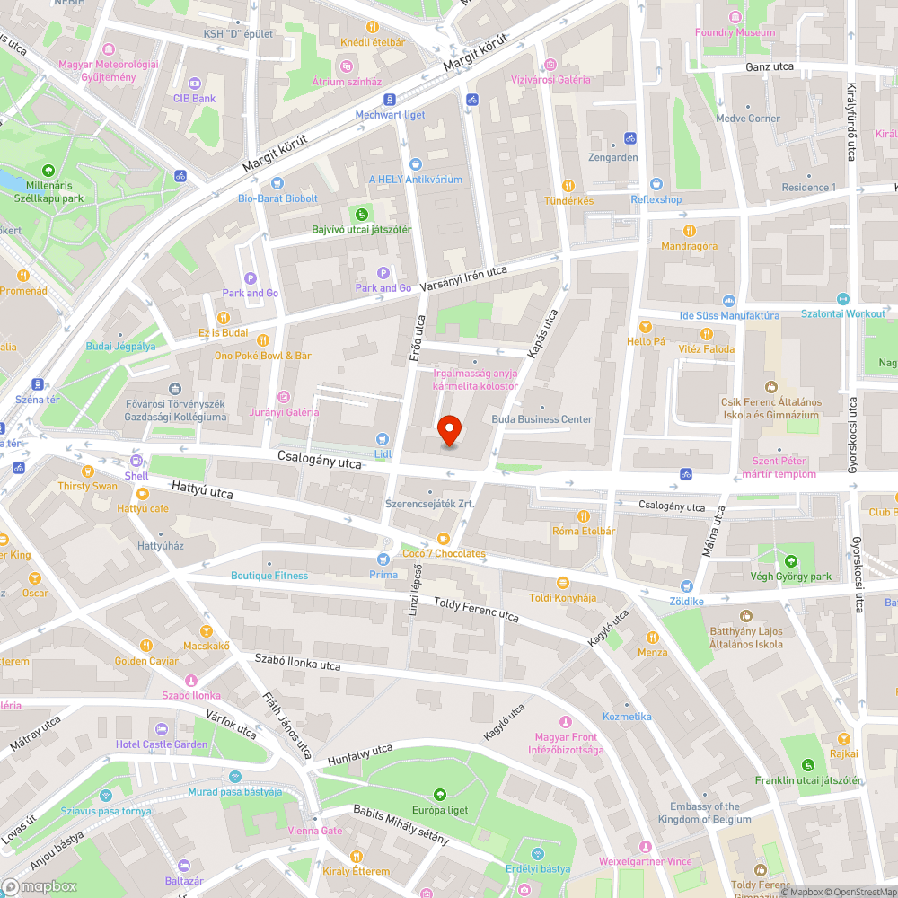 Rongálás bejelentés helye