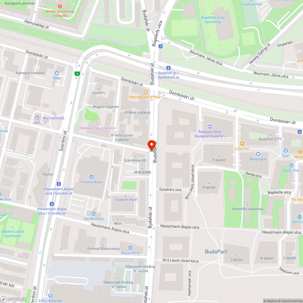 Szemét a Budafoki-Prielle sarkon bejelentés helye