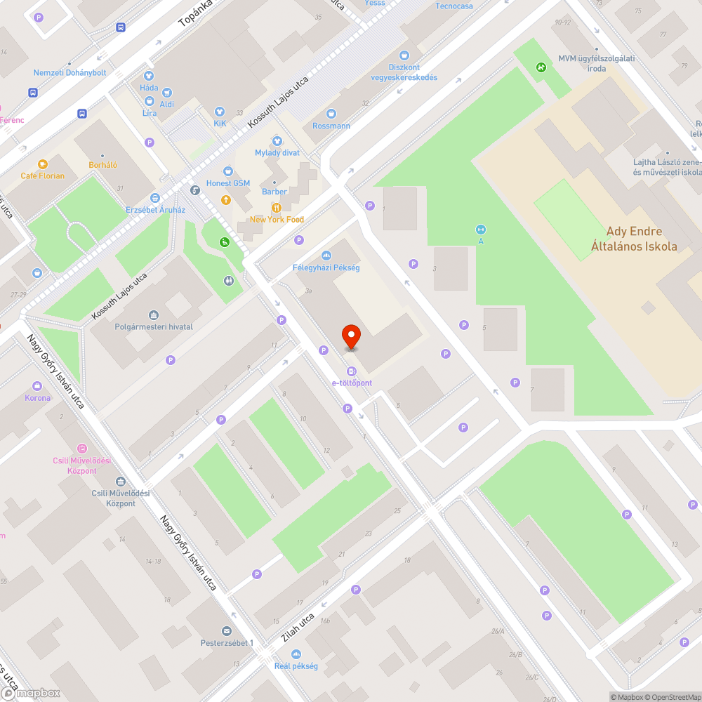 Közmű építés után a járdán megáll a víz bejelentés helye