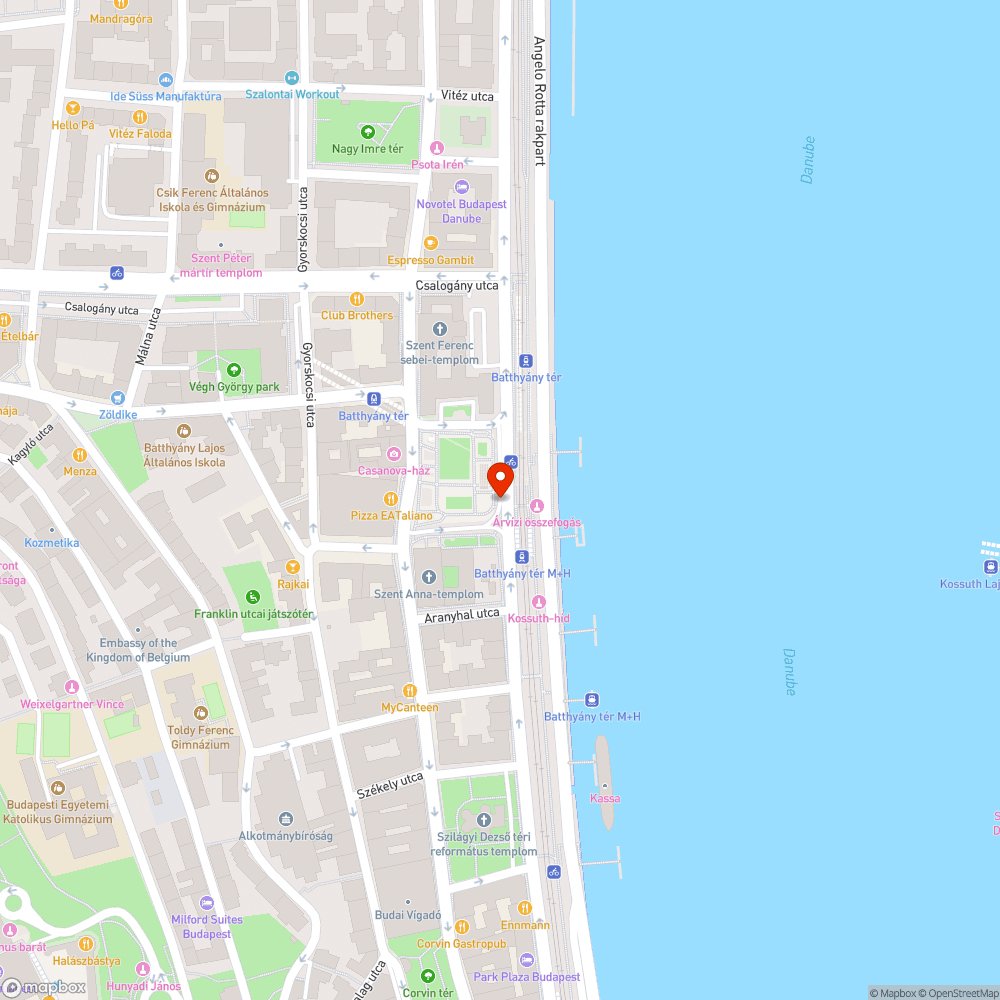 Rongált KRESZ bejelentés helye