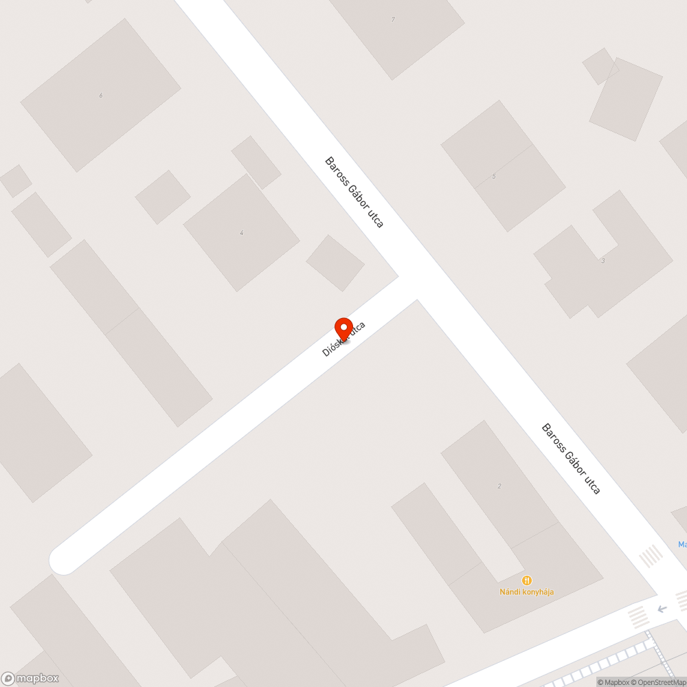 Kátyús utca bejelentés helye