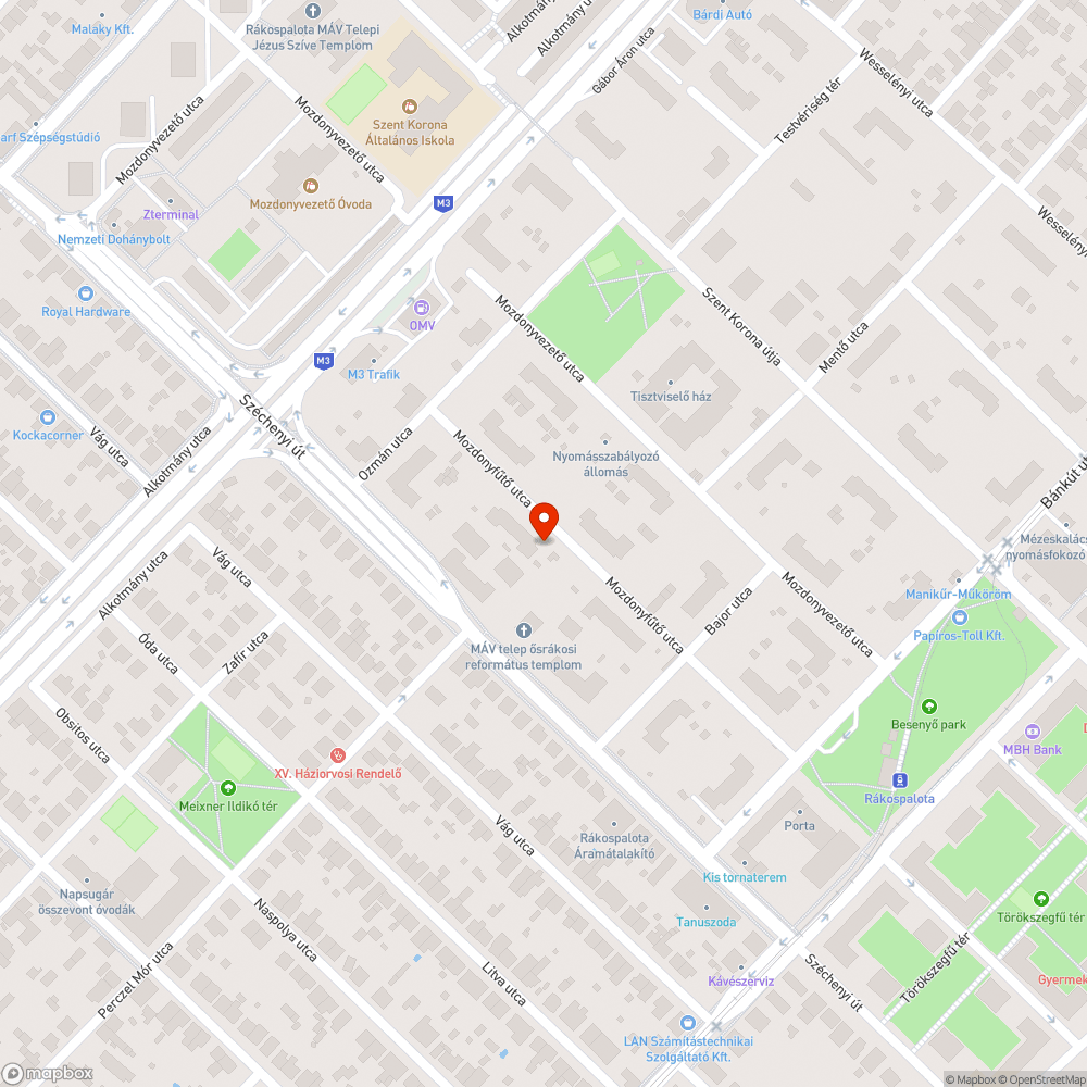 Aknafedél. bejelentés helye