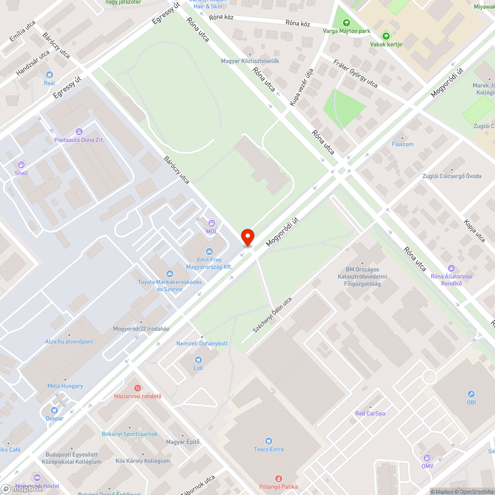 vízelvezetési probléma a kerékpárúton bejelentés helye