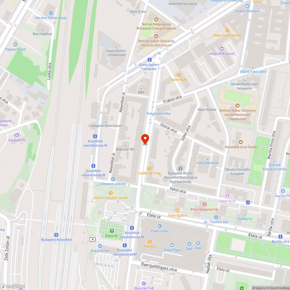 Takarítatlan kerékpársáv bejelentés helye