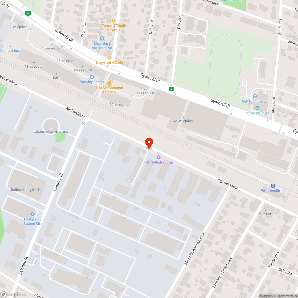 Akna be fog szakadni bejelentés helye