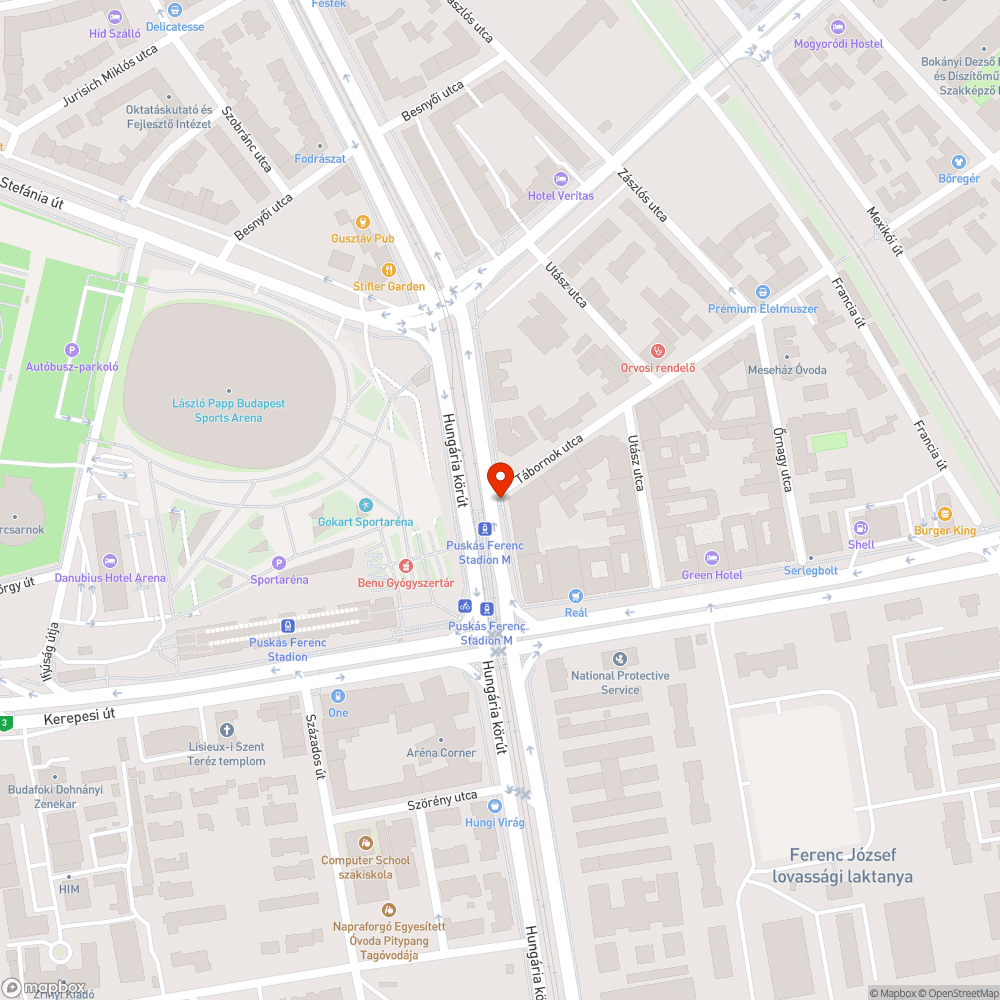 Csikkek és kavicsok folynak a kerékpár útra bejelentés helye