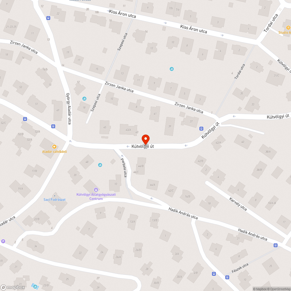 Jarda bejelentés helye