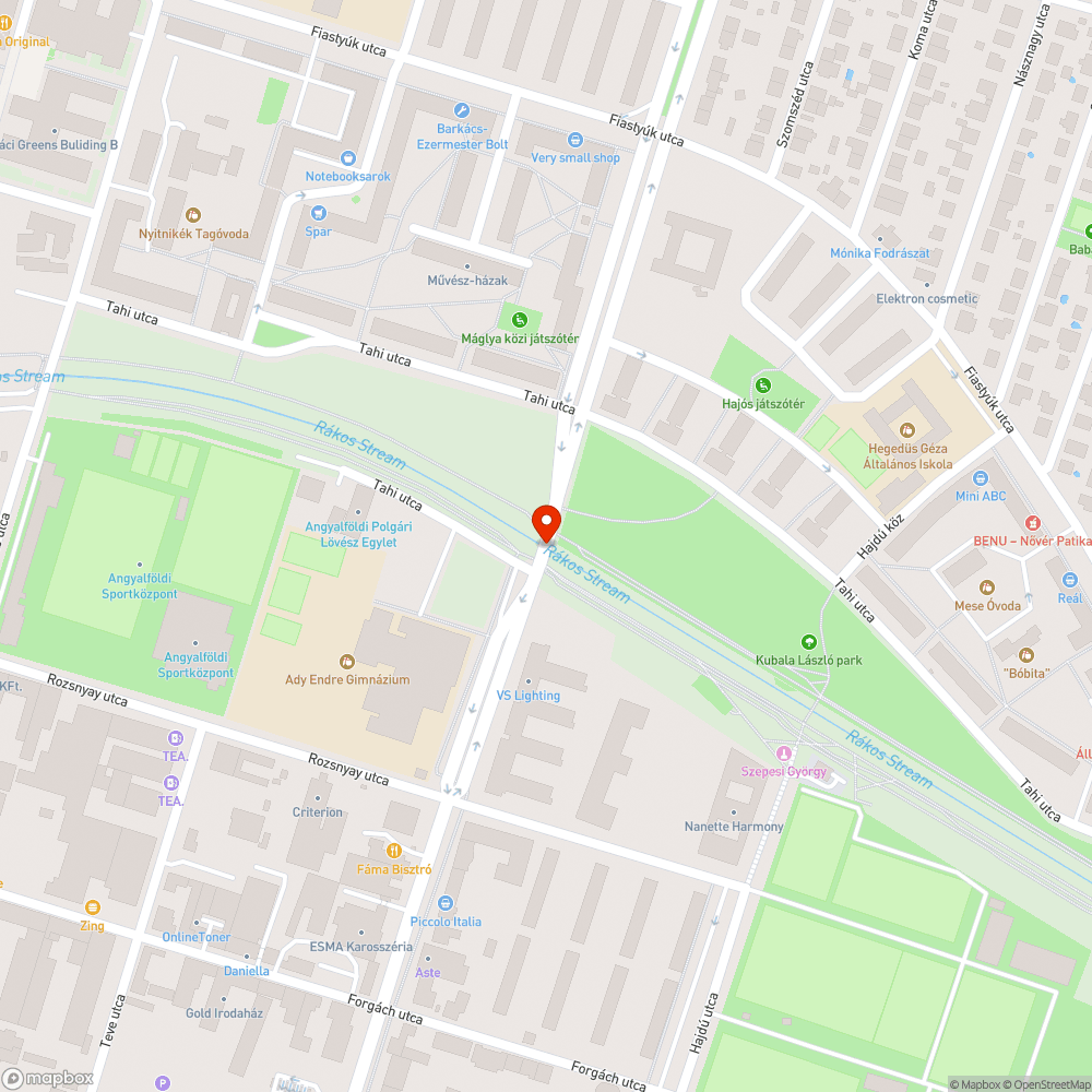 Bukkanókkal teli híd bejelentés helye