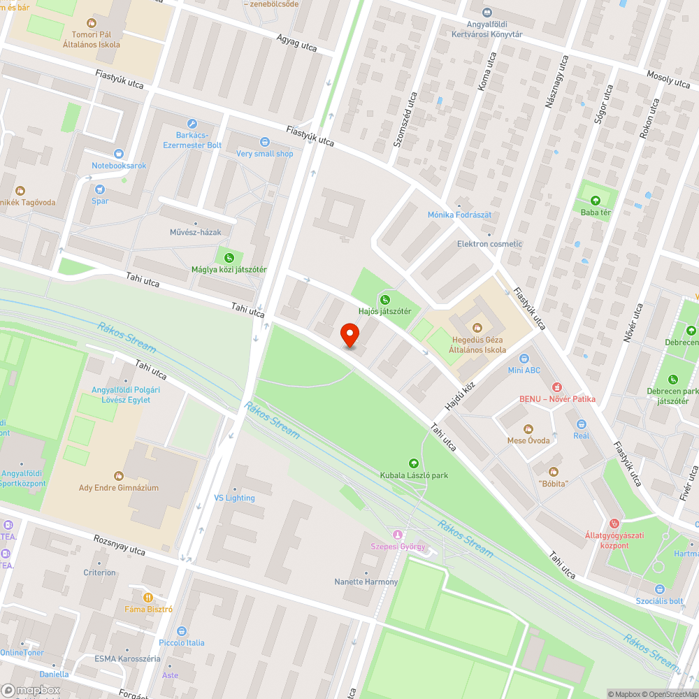 Eldugult csatorna bejelentés helye