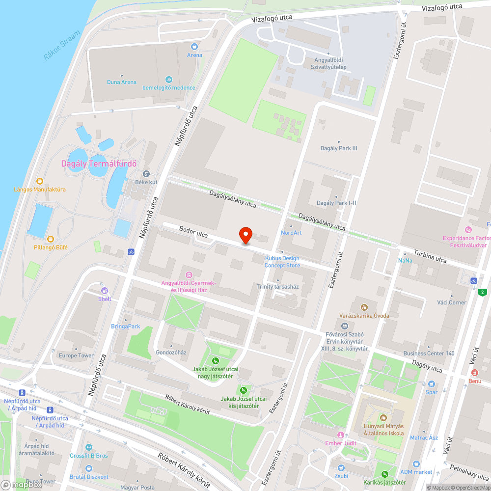 Kezeletlen kornyek bejelentés helye