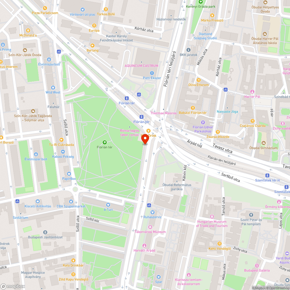 Bálványfa bejelentés helye